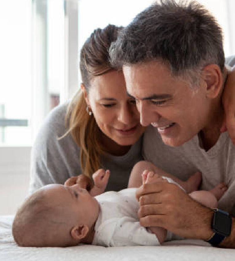 Smiling team collaborating in a modern office environment, representing COPC’s inclusive and supportive culture.